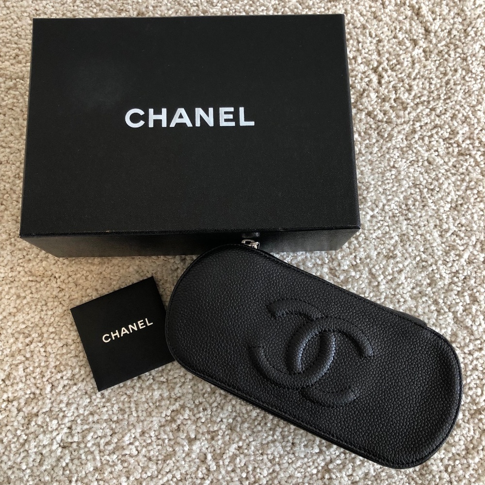 CHANEL LEATHER CASE
